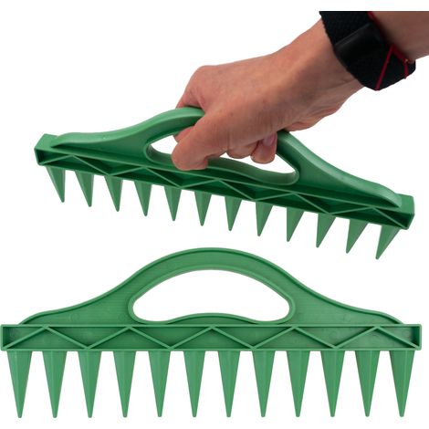 Piantatrice manuale, perforatrice, trapano da giardino, TG81529, 12 fori (1/5)