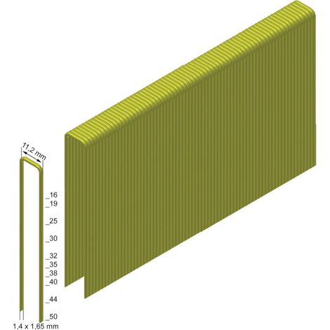 Prebena Heftklammern Z40CNKHA, P.=11.100 St.