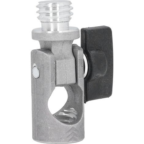 Adaptateur femelle à mâle 5/8 en 11, prisme universel en alliage d'aluminium pour télémètre de niveau, trépied RTK GPS, poteau d'arpentage (1/5)