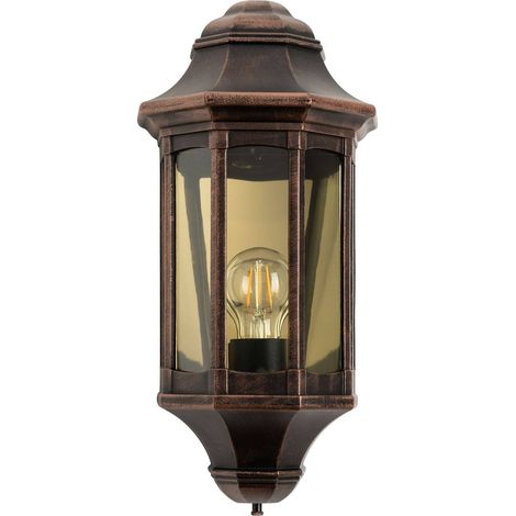 Luminaire extérieur LCD Made aluminium noir L 20 cm E27 IP44 réf. 1160 (1/3)