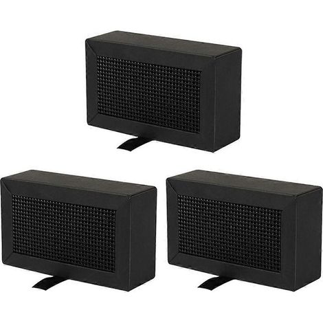 Lot de 3 filtres à charbon actif pour purificateur d'air, pièces de rechange pour imprimante 3D Bambu Lab X1 X1C P1P P1S() (1/5)