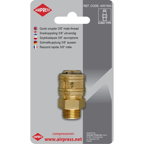 Conector rápido con rosca externa de 3/8'' - AP 4301504