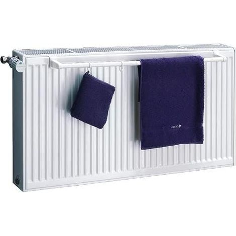 Porte-serviettes pour radiateur compact, blanc, 525 mm, 1 pièce (1/5)
