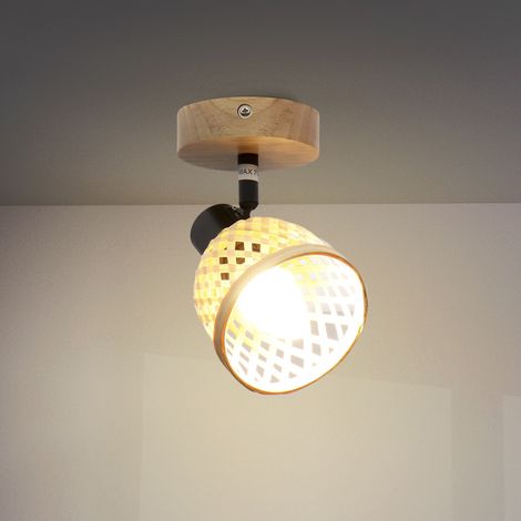 IluminaShop - Lampara de Techo Serie Urcal 1 Focos E14 IP20 (1/3)