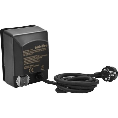 Motore del barbecue per girarrosto, girarrosto elettrico, 2 giri/min - 50/60 Hz - 4 W, nero (1/4)