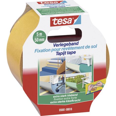 Nastro biadesivo TESA per tappeti 5m 50mm forte (1/3)