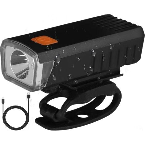 Lumières de vélo pour la Conduite de Nuit, lumières de vélo LED  Lampe de Poche étanche pour vélos, lumière pour vélos de Montagne - Éclairage de vélo Pratique, éclairage de Nuit pour la Plupart des