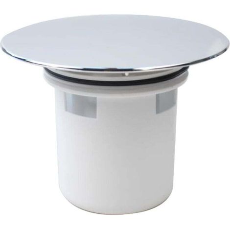 MUMU Chrome Plastic Shower Cover with Basket (1/4)