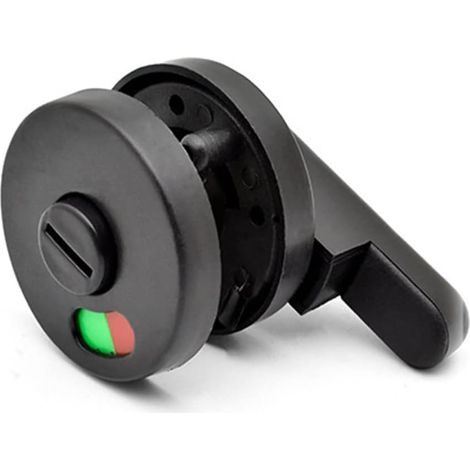 Indicateur de verrouillage de porte, indicateur de vacance de salle de bain, serrure de porte de toilettes, loquet de porte rotatif pour centre commercial, toilettes, toilettes, salle de bain (1/5)