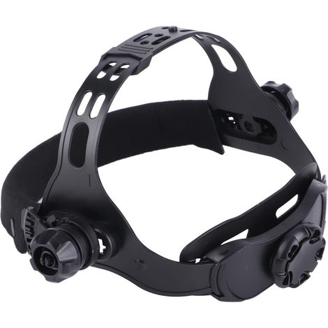 JSSEVN-Bandeau Casque a Soudure, pour Casques de Soudage à Assombrissement Automatique Solaire Accessoires de Casque de Soudage à Bandeau Réglable(Le Noir) (1/5)