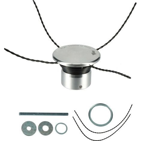 Universeller Aluminium-Freischneiderkopf mit 4 verdrillten Nylonfäden (3 mm) (1/5)