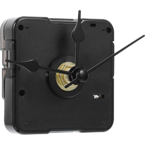 Kit de Mécanisme Horloge, DIY mecanisme Horloge Murale, Silencieux à Piles pour Murales Bureau avec Aiguilles Compatibles Kit Complet pour Réparation et Création (1/5)