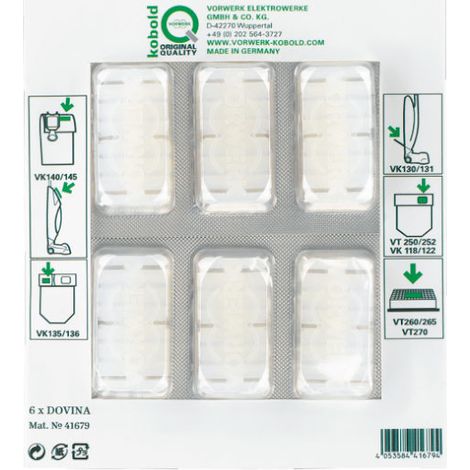 Ersatzteil - Lot von 6 Pastillen -  - VORWERK