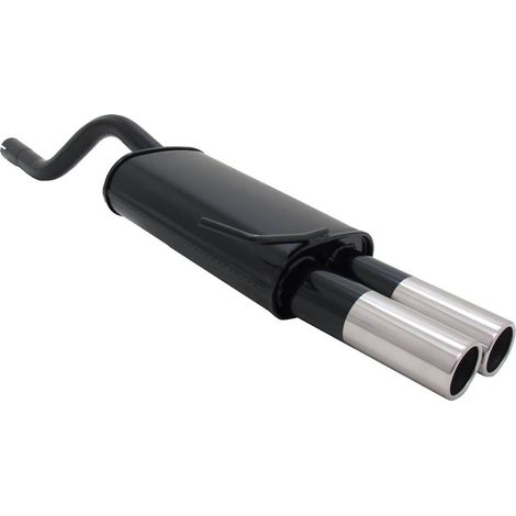 Silencieux Echappement Renault Clio 2 98/05 - 2x76mm-13824782