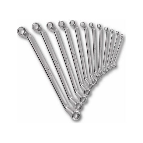 USAG 283 SE12 U02831403 SERIE DI 12 CHIAVI POLIGONALI DOPPIE CURVATE