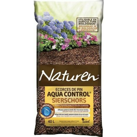Naturen Corteza de Pino marítimo 40L Marrón natural (1/2)