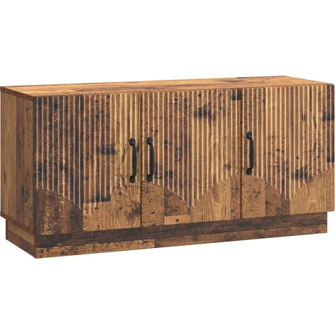 TV-Schränk Altholz 99 x 34,5 x 47 cm Holzwerkstoff vidaXL