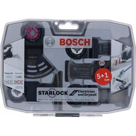 Set Bosch MT 6 pezzi accessori Starlock