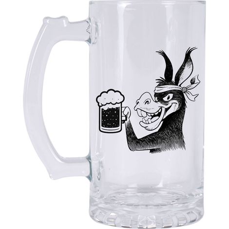 Chope à bière âne Corse