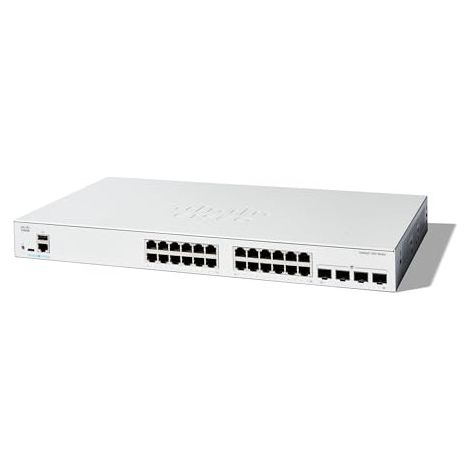 Cisco C1300-24T-4G commutateur réseau Géré L2/L3 Gigabit Ethernet (10/100/1000) Blanc