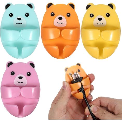 Crochets muraux porte prises lot de 4 crochets de rangement (1/5)