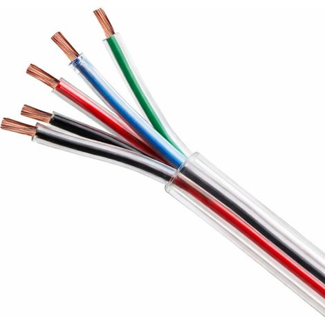 Elektrokabelschlauch 5-adrig für Linearstrahler LUXOR PRO 1 mm²