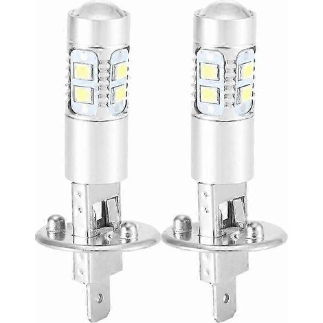Ampoule LED H1 100 W, lot de 2, blanc ultra 6000 K, kit LED 100 W, ampoule LED H1 pour phares, LED pour voiture, H1 100 W (1/2)