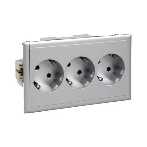 SCHNEIDER ELECTRIC 5940111 BOÎTIER DENCASTREMENT PRISE ÉLECTRIQUE TRIPLE 1 PC(S) BLANC