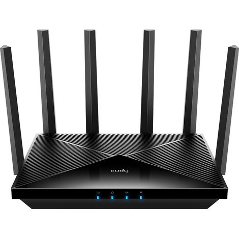 Cudy WR11000 router wireless 2.5 Gigabit Ethernet Tri-band (2,4 GHz/5 GHz/6 GHz) Nero (1/3)
