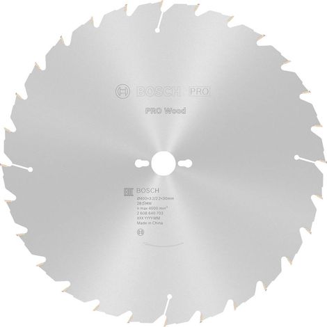 Lame de scie circulaire Bosch Construct Wood ATB 400x3,2x30 28Z- 2608640703 (1/9)
