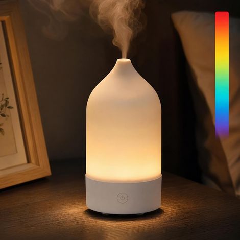 Diffusor für ätherische Öle, Luftbefeuchter mit 7 LED-Farben (1/5)
