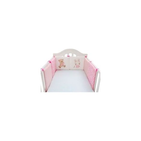 6 Pièces Tour de Lit Ensemble Pare-choc Literie Enfant Lit Bébé 30 x 30cm-008 QUI5087