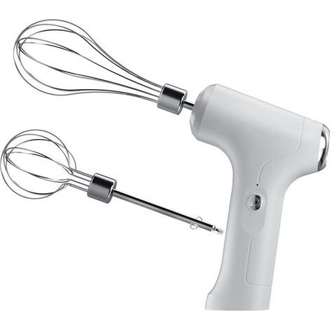 Portable electric whisk, USB rechargeable portable egg beater for whipping, mixing, pudding (whites) (1/5)