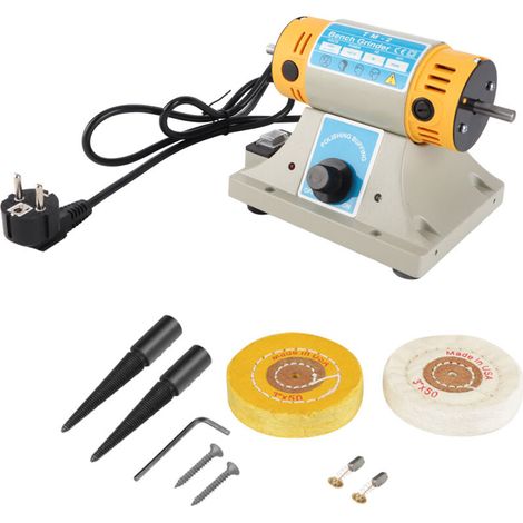 Polishing lathe, grinder, tapered spindles, good performance, low vibration, small size, for electric kitchens (1/5)