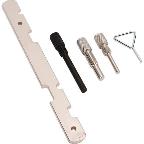 Kit de 5 outils de calage de distribution moteur avec blocage d'arbre à cames 303‑1054, outil de réparation automobile de rechange pour Ford C‑MAX Cougar Fiesta (1/5)