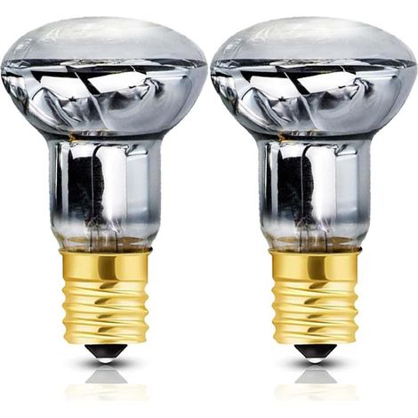 Lot de 2 ampoules à réflecteur de lampe à lave 30 W E14 blanc chaud 2700 K250 lumens (1/4)