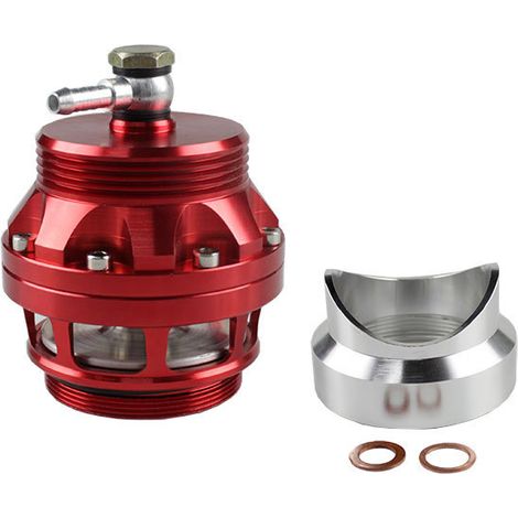 Blow-off-Ventil für Fahrzeugmodifikationen, Turbolader-Einlass-Blow-off-Ventil BOV1008 - Rot (1/4)