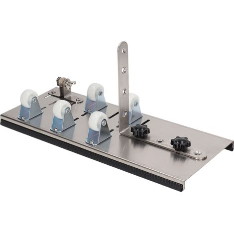 Coupe-bouteilles à 5 roues, machine à couper les bouteilles de vin en verre, kit d'outils réglables pour ouvrir les bouteilles soi-même (1/5)
