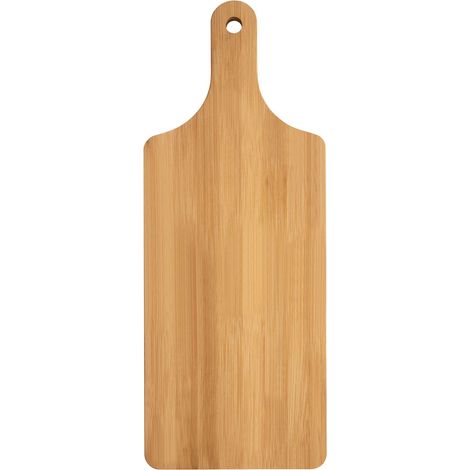 Interiors by Premier Large Bamboo Paddle Chopping Board, Rectangular Cutting Board for Kitchen, Natural Wood Chopping Board (1/3)