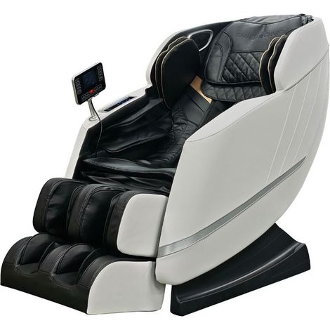 CALMORA Luxus-Massagesessel weiß/schwarz (1/5)