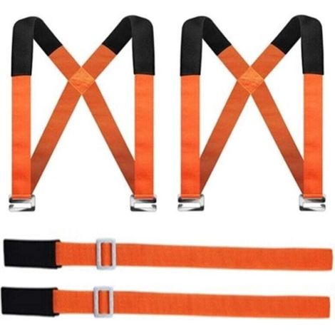 Élingue de meuble orange, charge maximale 220 kg (1/4)