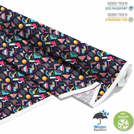Outdoor-Dekostoffe Oxford - Motiv Geometrisch I DX3319 (1/5)