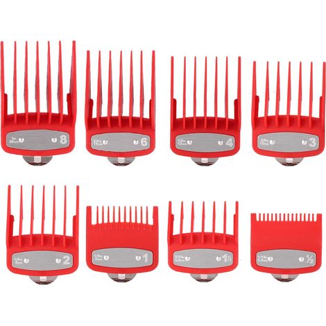 Tondeuse à Cheveux Professionnelle avec Peignes de Dégradé et Calibre de Précision (1/5)