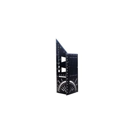 3D-Zimmermannswinkel, Winkellineal aus Aluminiumlegierung, 45 90 Grad, Gehrung, Holzbearbeitung, Messlineal, Balken, Rohre, dreidimensional für dekorativ, zufällige Version Zoll/cm gesendet (1/5)