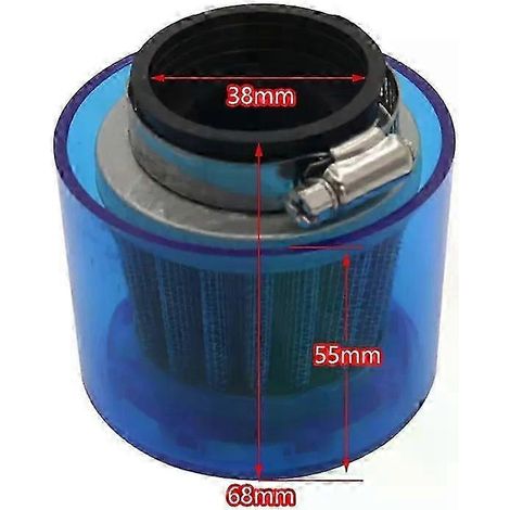 Straight Head Inclined Head Waterproof Air Filter Suitable For Atv Beach Off-road Motorcycle 50-125cc( straight 38mm) (1/5)