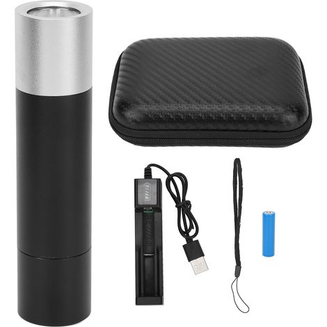 Lampe de Thérapie LED Rouge Portable, Appareil de Physiothérapie Infrarouge à Main avec LED Rouge, Design Argenté (1/5)