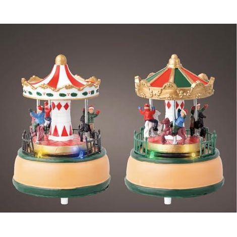 Nenurodyta Multicolore Weihnachtsmusikkarussell 12,5 cm
