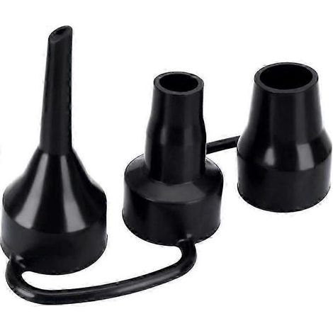 XHX Plastic Inflator Adapter Replacement Nozzles, Pump Nozzle Head 3 Sizes For Inflatable Pool (1/5)
