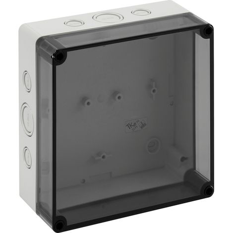 Spelsberg TK PS 1818-8f-tm Installations-Gehäuse 182 x 180 x 84 Polycarbonat, Polystyrol (EPS) Lich (1/2)