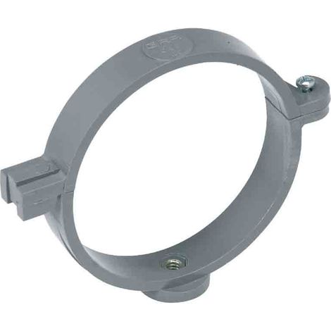 Gelenkschelle für Abflussrohr Ø 125 mm grau GIRPI